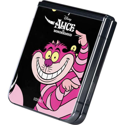 Disney Alice in Wonderland Cheshire Cat Galaxy Z Flip5 5G Skin